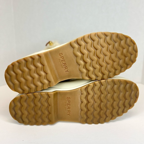 Sperry Womens Maritime Repel Suede Waterproof Side Zip Boots 84000 Sz 9.5M Nice! - Picture 9 of 11